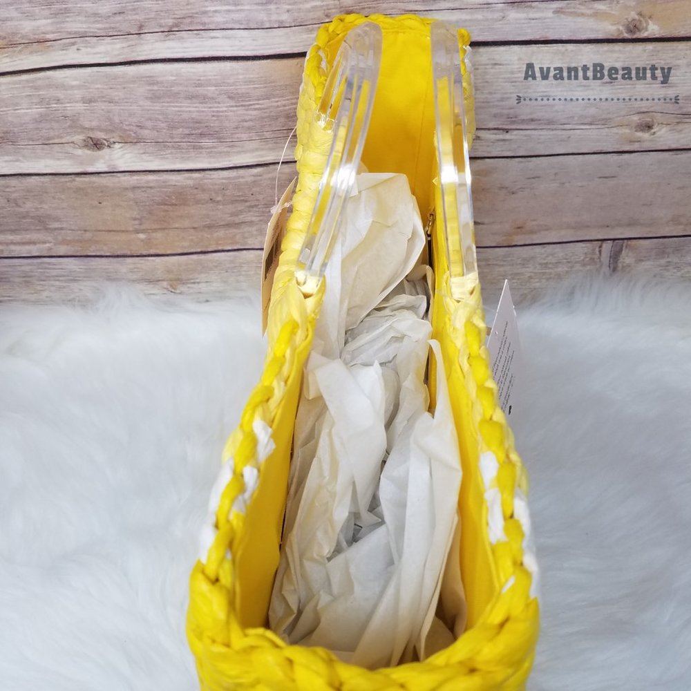 Kate Spade Picnic Perfect Lemon Medium Tote Yellow - Picture 6 of 13